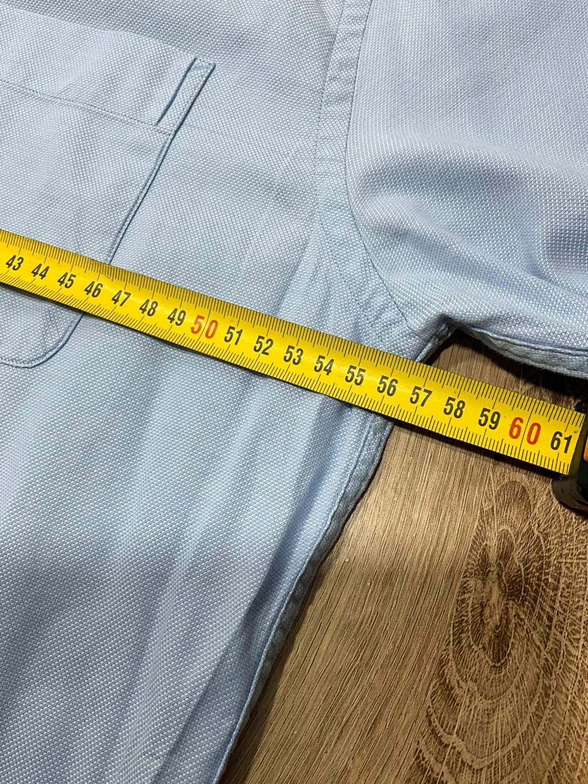 Chemise Tommy Hilfiger Slim Fit 16-1/2 32-33 Preppy 100% Coton Bleu Ciel – photo 11